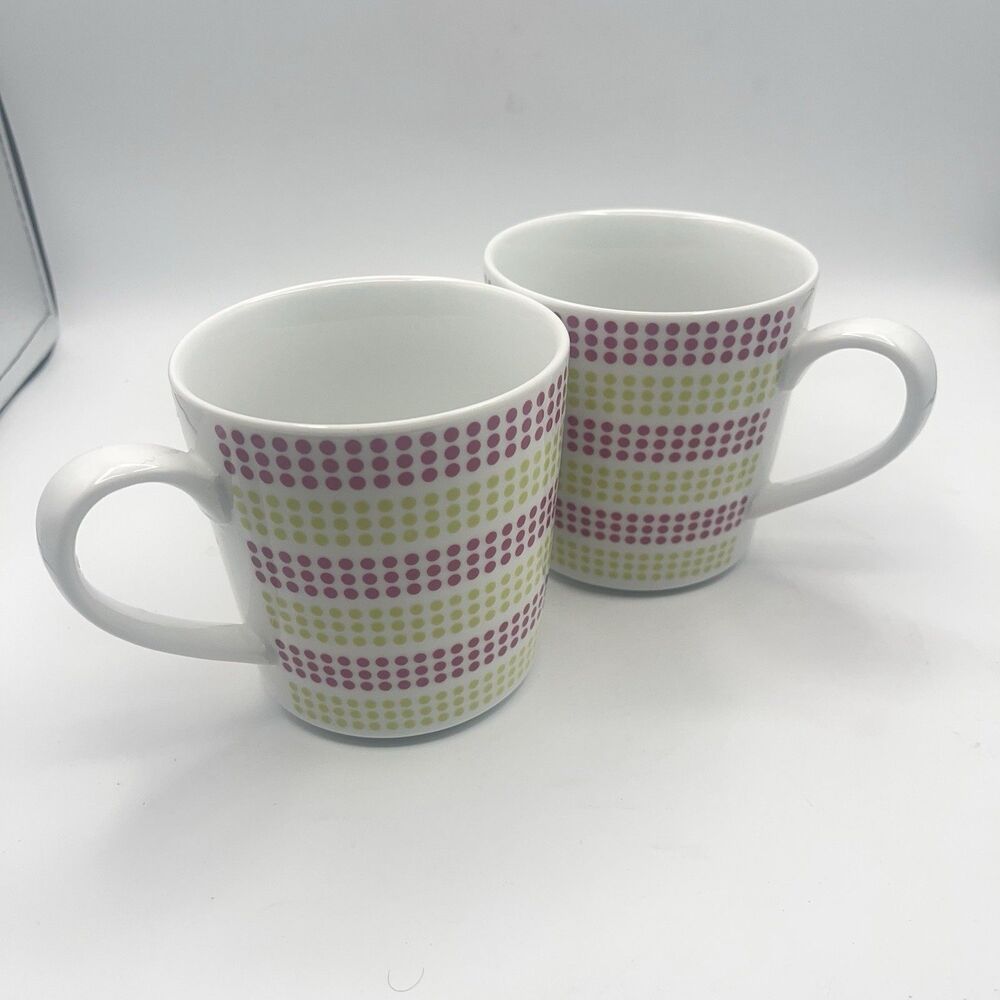 Crate & Barrel Mugs - Set Of 2